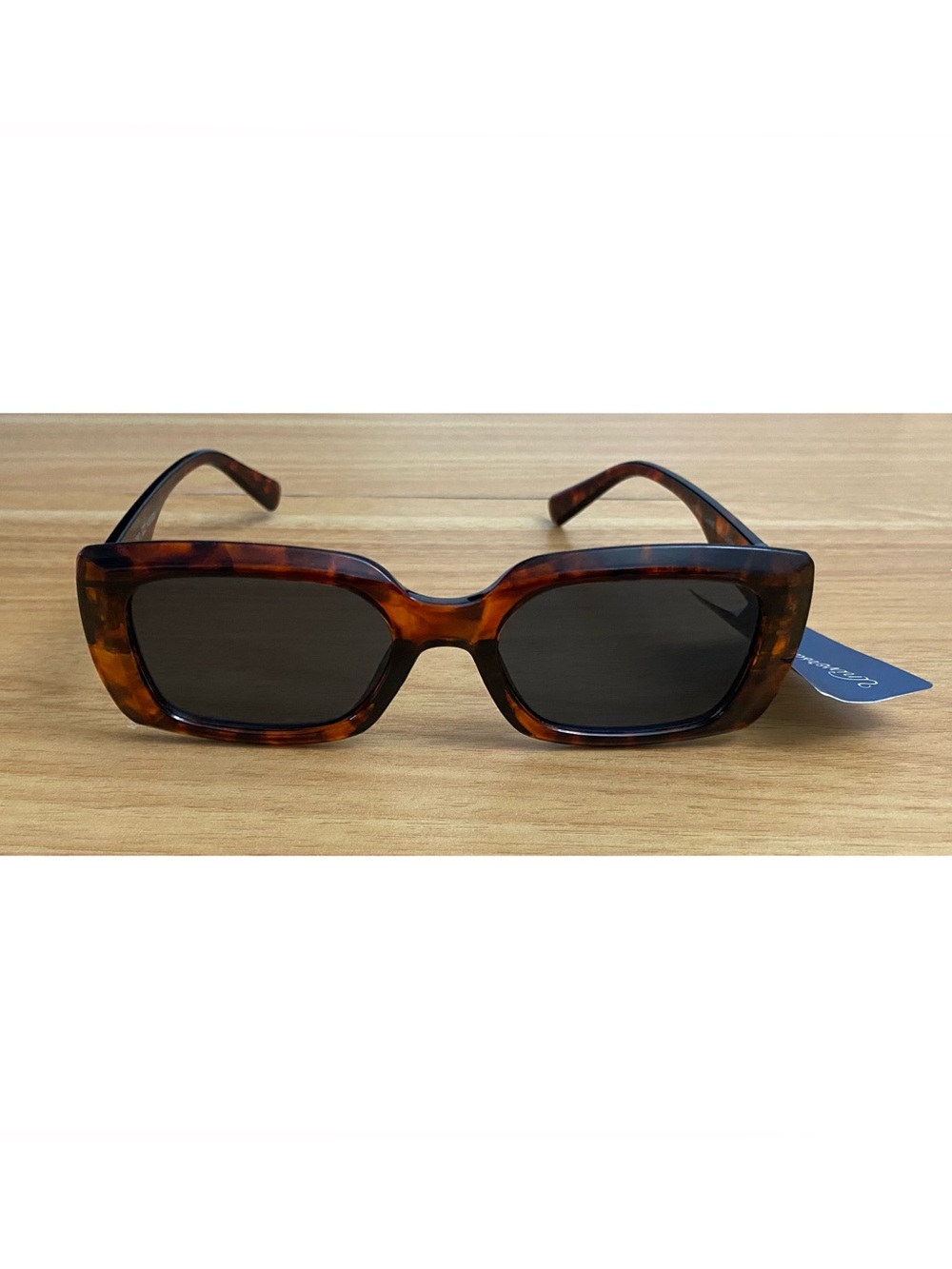 NWT Universal Thread Rectangular Sunglasses - tortoiseshell pattern